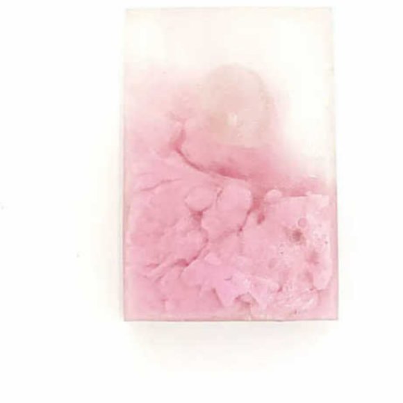 Pink Moon Soap with Rose Quartz - Picture 2 of 2